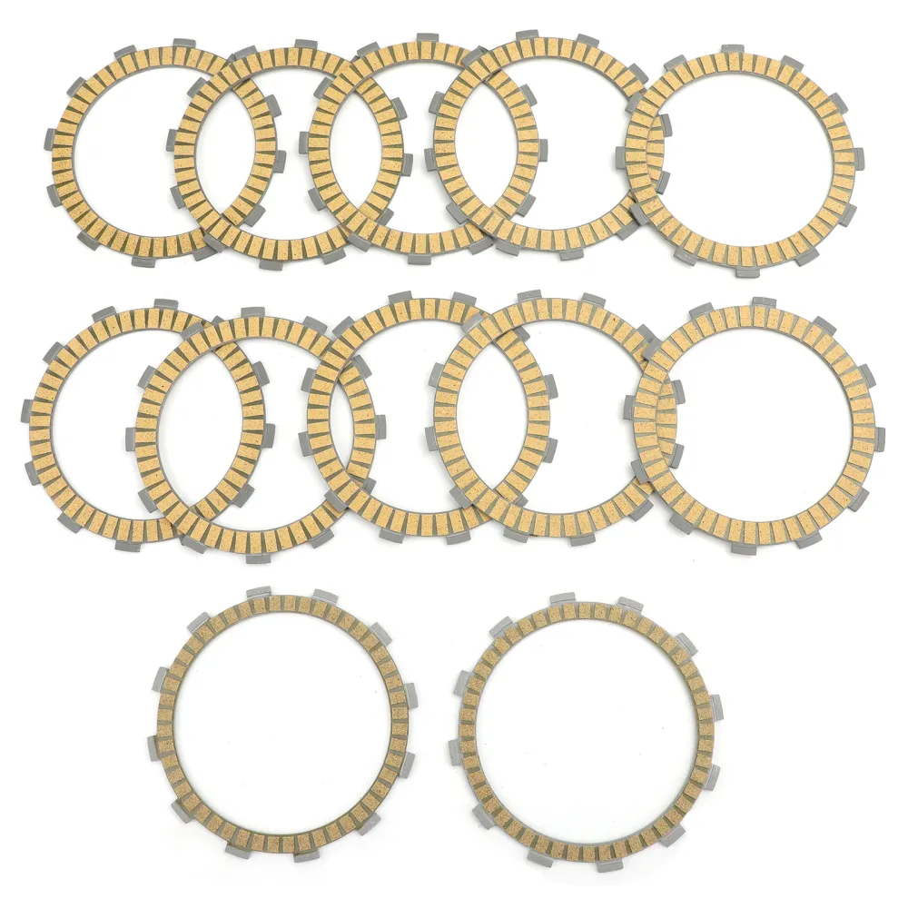 Clutch friksjonsplate Kit sett Fit Kawasaki ZX1200 Ninja ZX-12R 2001-2006