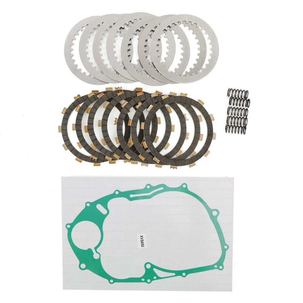 Clutchplate og pakningssett 3B6-W001G-00-00 passer til Yamaha V Star 650 1998-2011 Generisk