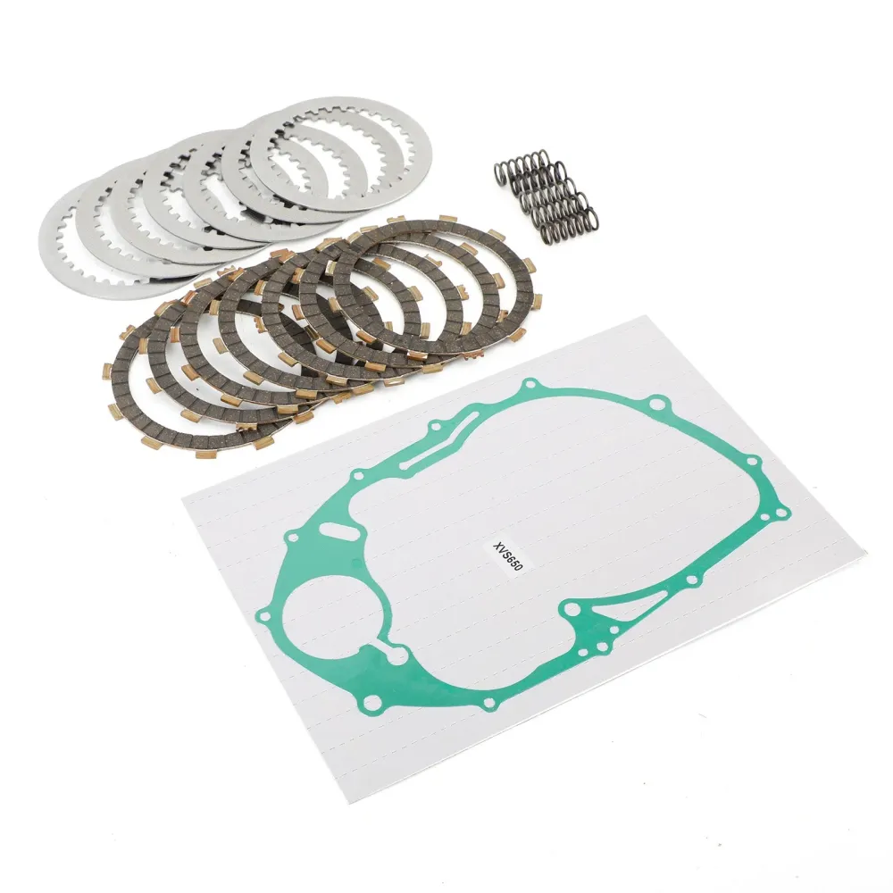 Clutchplate og pakningssett 3B6-W001G-00-00 passer til Yamaha V Star 650 1998-2011 Generisk