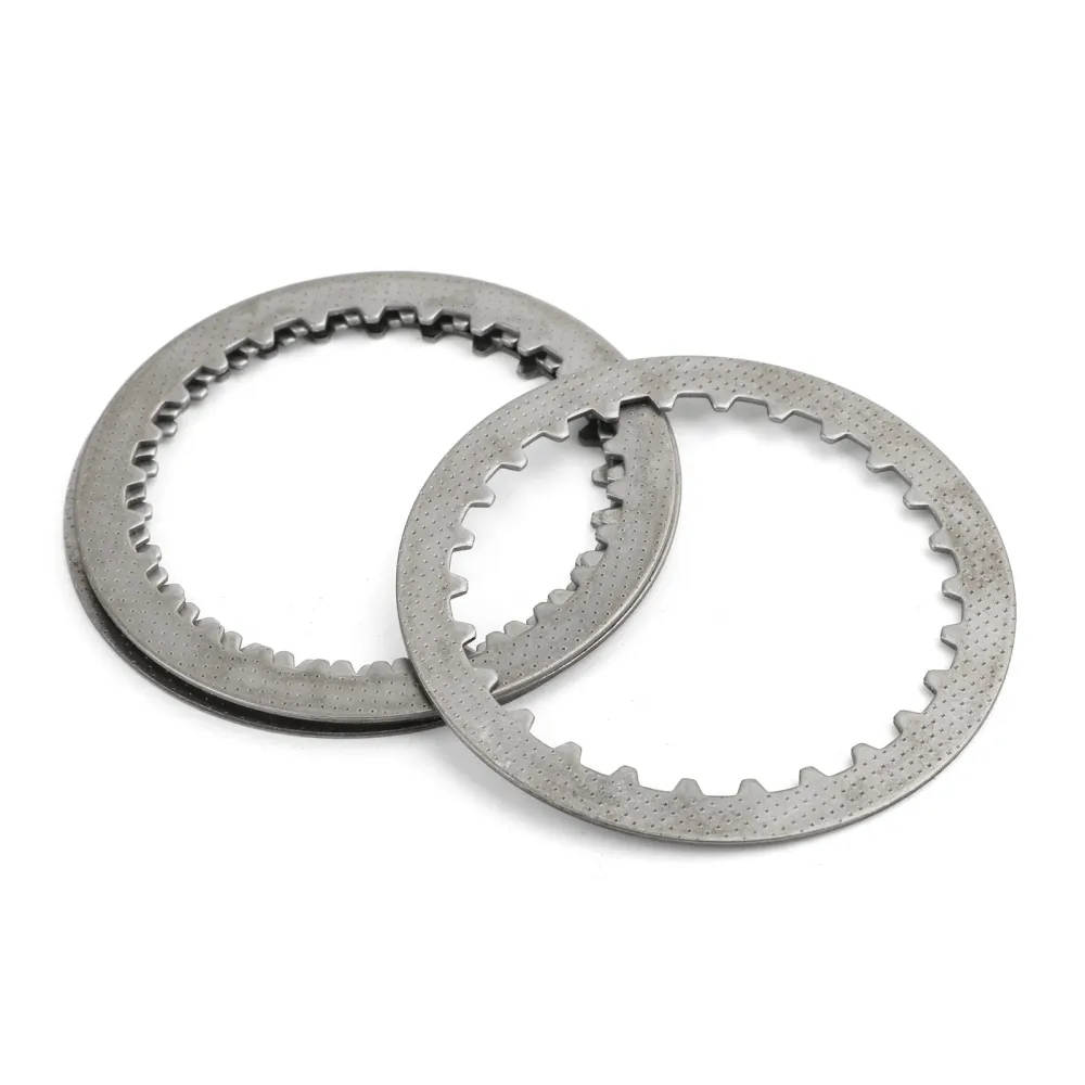 Clutchsett stål & Friksjonsplater passer til Suzuki AX100 AX115 TS100 TC100 RV90 Generisk