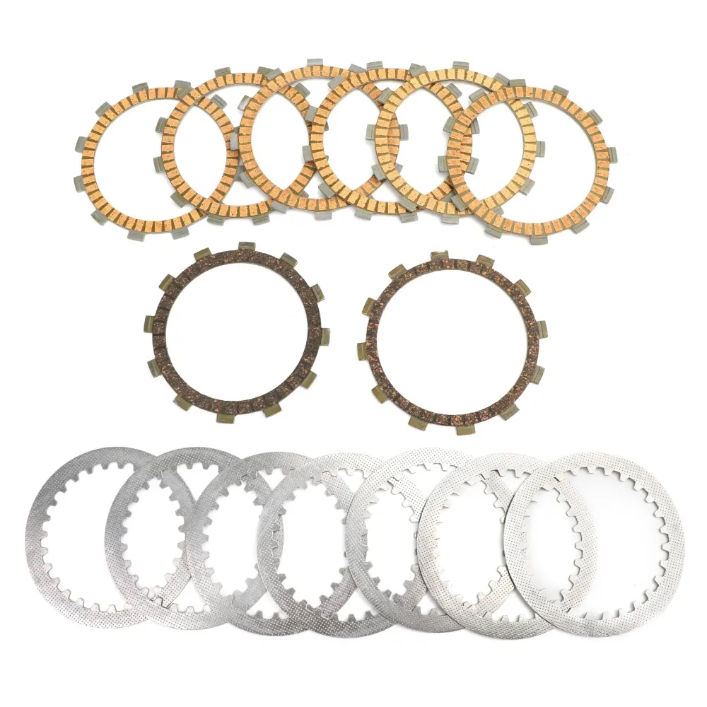 Clutchsett stål & Friksjonsplater passer til Yamaha FZ6 FZ6R XJ6 XJ6F XJ6FA XJ6N/S Generisk