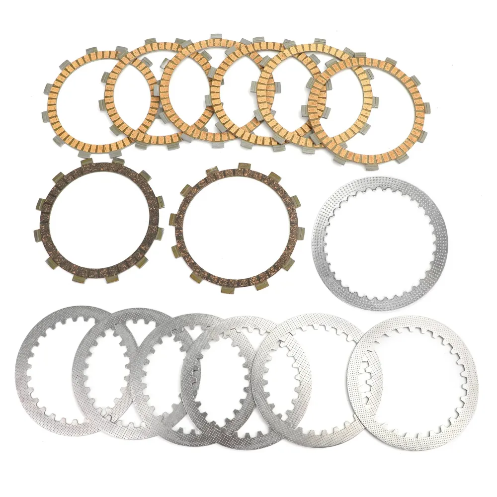 Clutchsett stål & Friksjonsplater passer til Yamaha FZ6 FZ6R XJ6 XJ6F XJ6FA XJ6N/S Generisk
