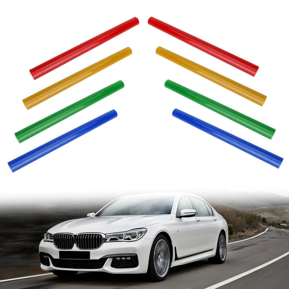 #B Color Support Grill Bar V Brace Wrap BMW G01 G02 G05 G06 G07 G30 G38 Blå generisk
