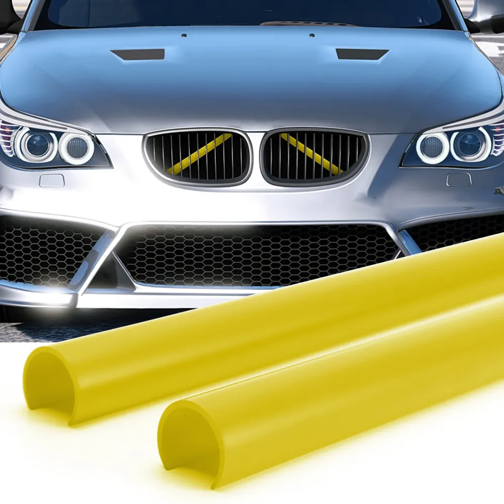 #E Color Support Grill Bar V Stage Wrap BMW E60 Yellow