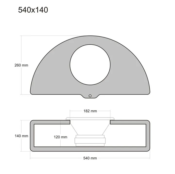 ConnectED Bilspesifikk basskasse 8"
