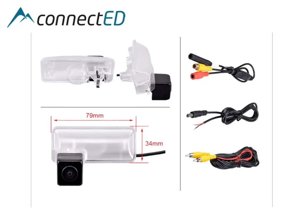 ConnectED Ryggekamera (skiltlys) (CVBS)