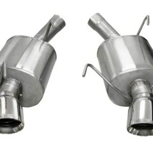 Corsa 2005-2010 Ford Mustang Shelby GT500 5.4L V8 Polished Sport Axle-Back Exhaust