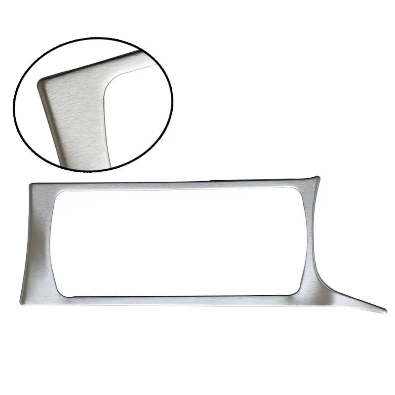 Cup Holder Trim Cover Ford Focus 3 MK3 LHD Polished Stainless Steel Easy Install