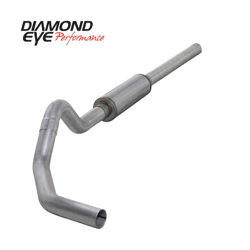 Diamond Eye KIT 4in Catback Single AL: 2004.5-2007.5 DODGE CUMMINS 600