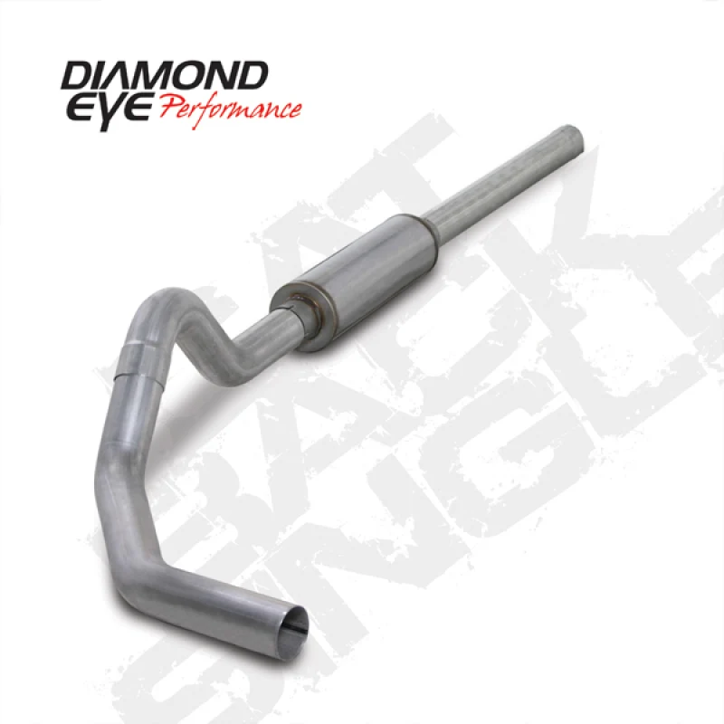 Diamond Eye KIT 4in Catback Single AL: 2004.5-2007.5 DODGE CUMMINS 600