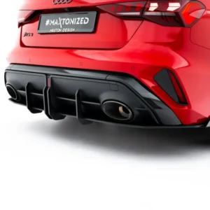 Diffuser Audi RS3 Sedan 8Y Facelift Flaps V1