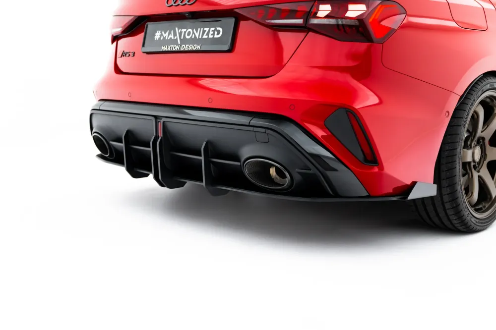Diffuser Audi RS3 Sedan 8Y Facelift Flaps V1