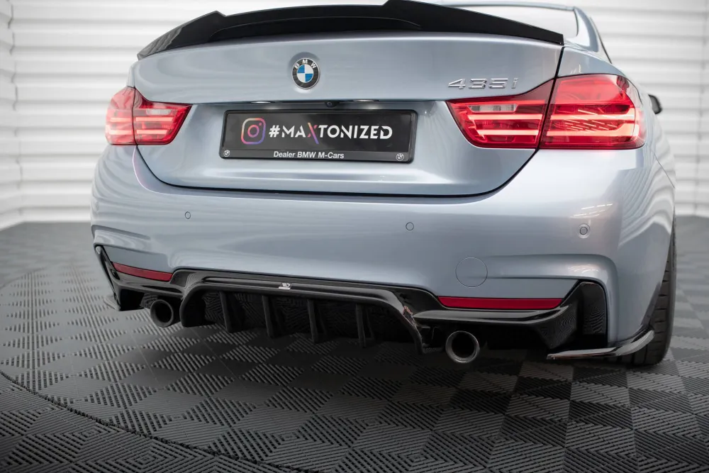 Diffuser BMW 4 Coupe / Gran Coupe F32 / F36 / F33 2014-2020 V2