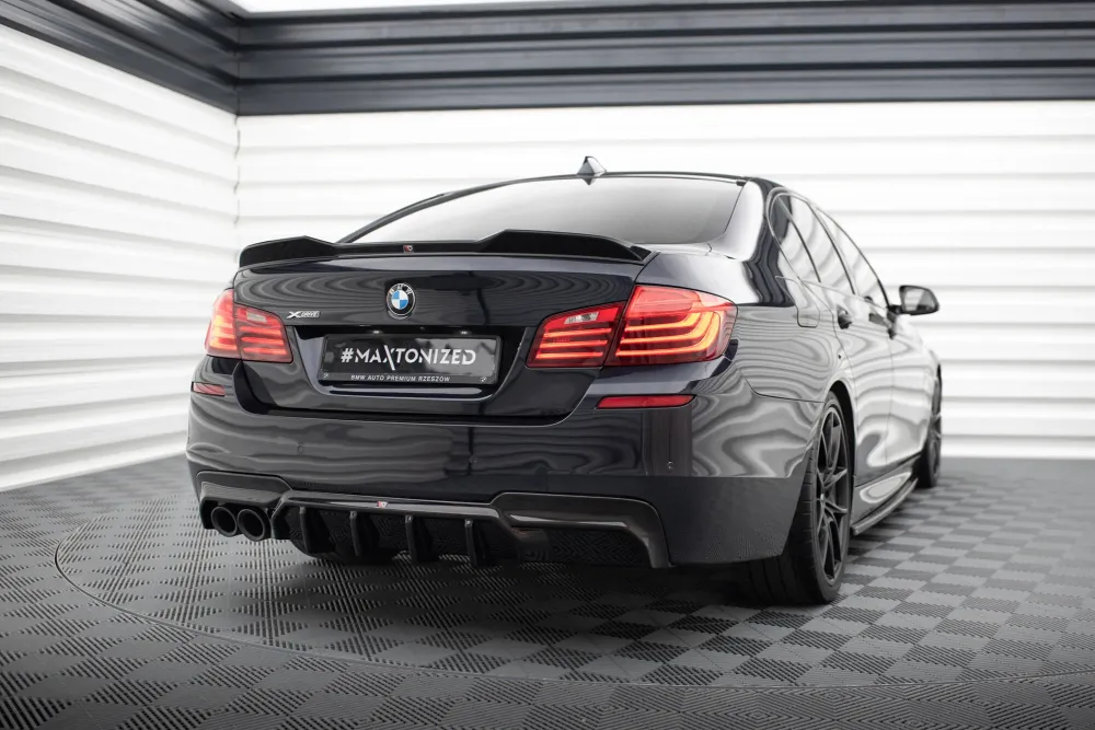Diffuser BMW 5 M-Pakke F10 / F11 (Double Exos On One Side) V.2
