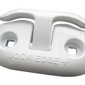 Dockedge, Dockcleat Folding Pullert 6" Hvit (1 stk.)
