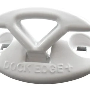 Dockedge, Dockcleat Folding Pullert 3", hvit (1 stk.)