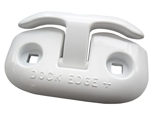 Dockedge, Dockcleat Folding Pullert 6" Hvit (1 stk.)