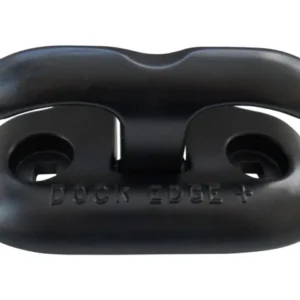 Dockedge, Dockcleat Folding Pullert 6", svart (1 stk.)