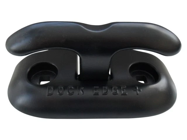 Dockedge, Dockcleat Folding Pullert 6", svart (1 stk.)