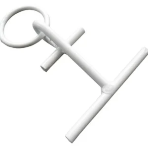 Dockedge, PortaCleat 91107F, hvit -57 mm (1 stk)