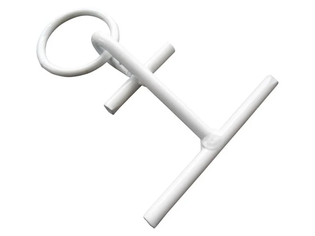 Dockedge, PortaCleat 91107F, hvit -57 mm (1 stk)