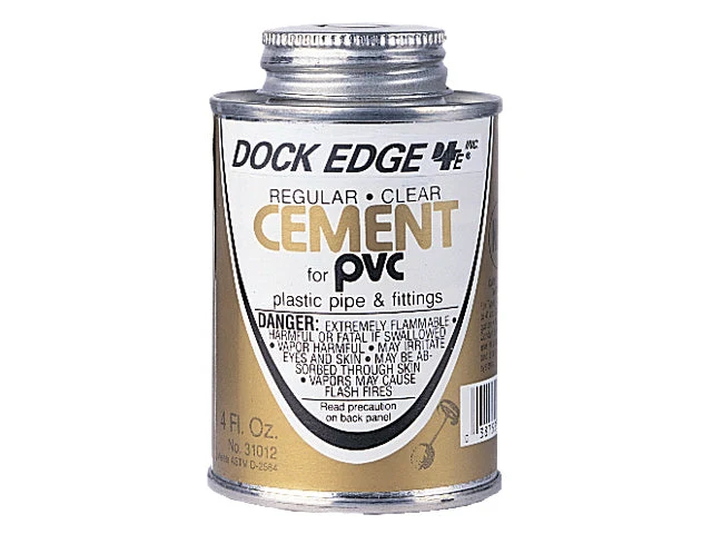 Dockedge, PVC-lim med løsemiddel dockingprofiler, STK