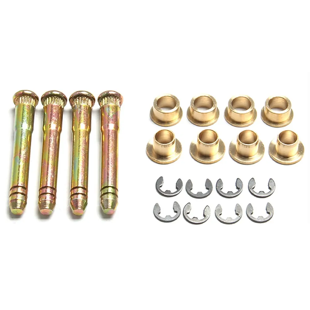 Door Hinge Pin Repair Kit Honda Civic DH-1004 Iron Bushing Four Hinges Bolts On
