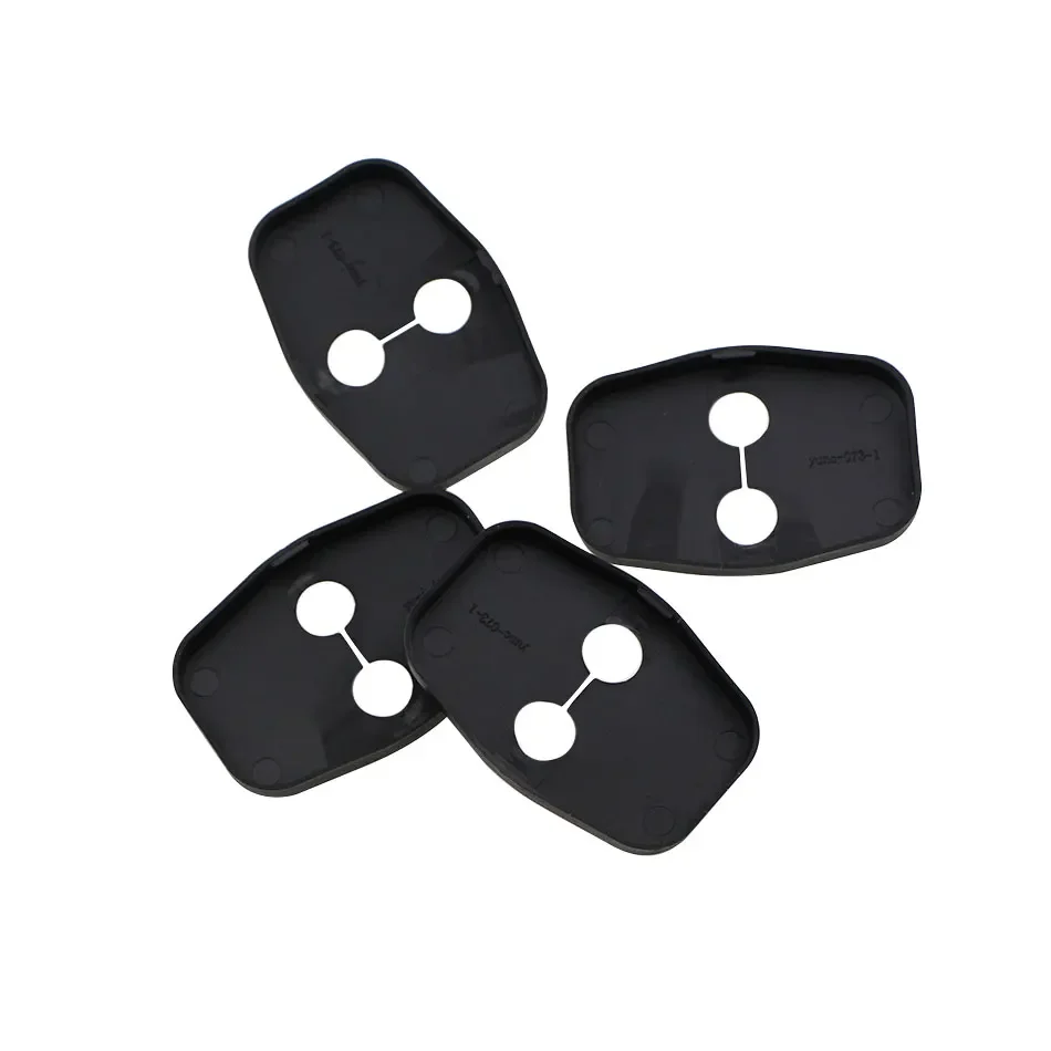 Door Lock Cover Kit Peugeot 308 408 508 3008 207 RCZ, 4-Piece Plastic Noise Dampening