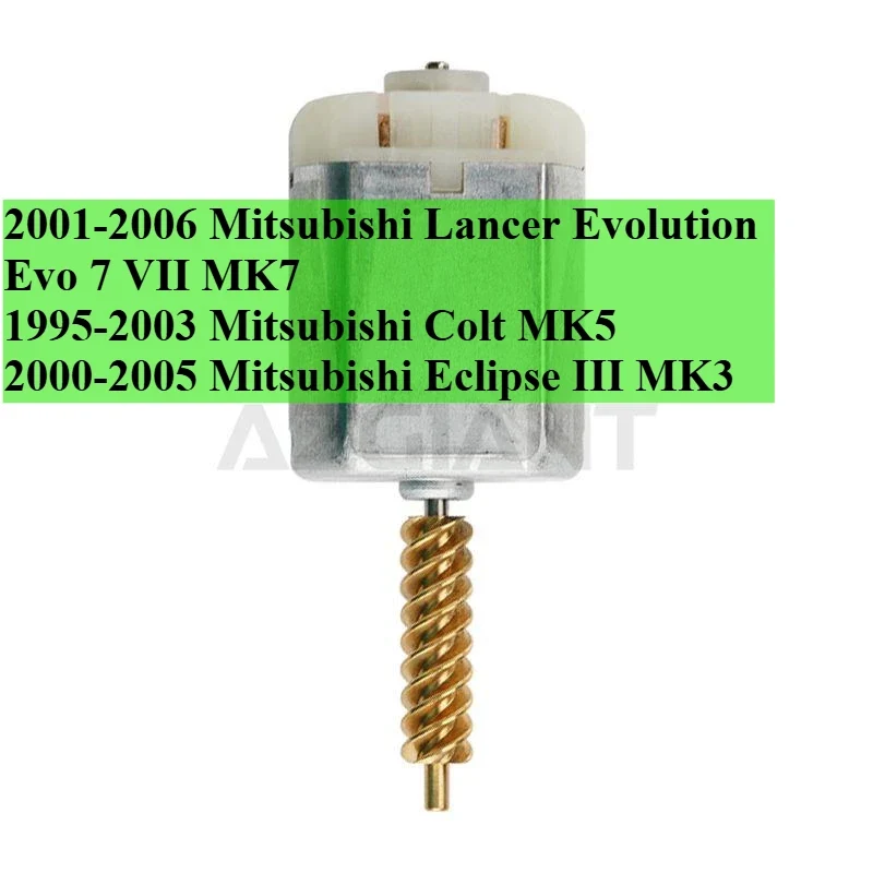 Door Lock Motor Mitsubishi Lancer Evolution Evo 7, Universal Center Control, 12V DC