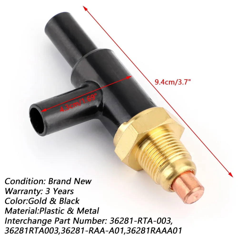 Drivstoffinjektor lufthjelpskontroll magnetventil Honda Accord Civic CRV 36281-RTA-003 Generisk