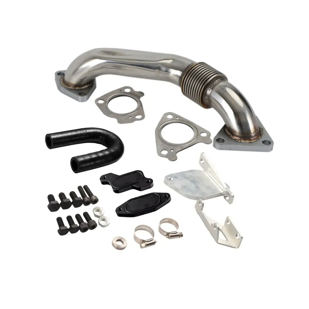 EGR-slettesett & Passasjerrør Chevy Chevrolet Silverado GMC 2500 3500 LMM 6.6L Duramax 2007.5-2010