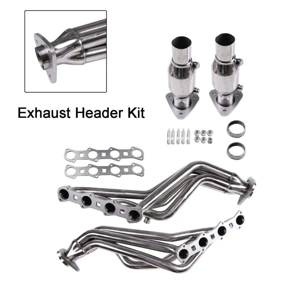 Eksosmanifold Racing Header Fit Ford F-150 1999-2003 Fit Ford F-150 2004