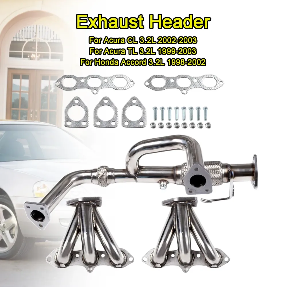 Eksosmanifoldoverskrift Fit Acura CL 2002-2003 Fit Acura TL 3.2L 1999-2003