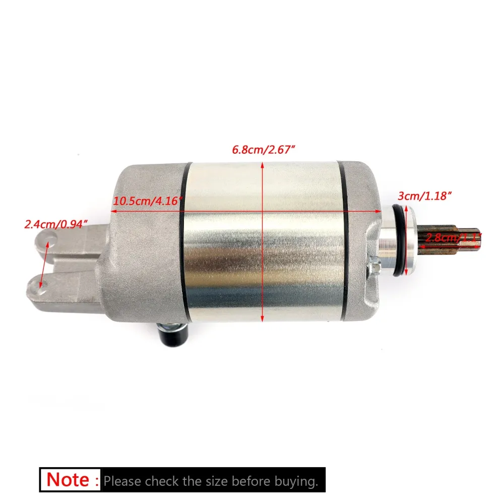 Elektrisk startmotor Honda TRX 400FW Fourtrax Foreman 400 500 1995-2003 generisk
