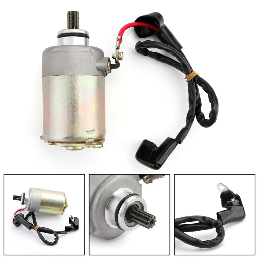 Elektrisk startmotor med ledning Polaris RZR 170 UTV 2009-17 0454488 0454945 generisk