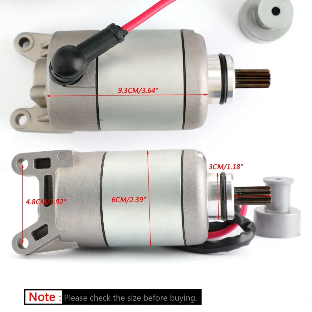 Elektrisk startmotor Yamaha YZF R25 15-17 R3 15-18 MT-03 2016-2017 MT-25 Generisk