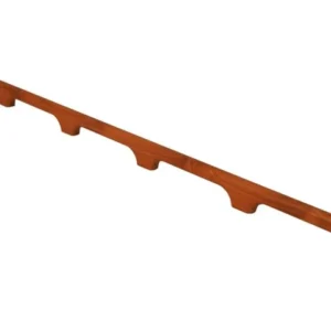 Eude, Rekkverk 5-løkker, Teak (1 stk)