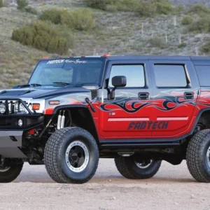 Fabtech 03-08 Hummer H2 4WD w/Rear Coil Springs 6in Performance System - Component Box 3