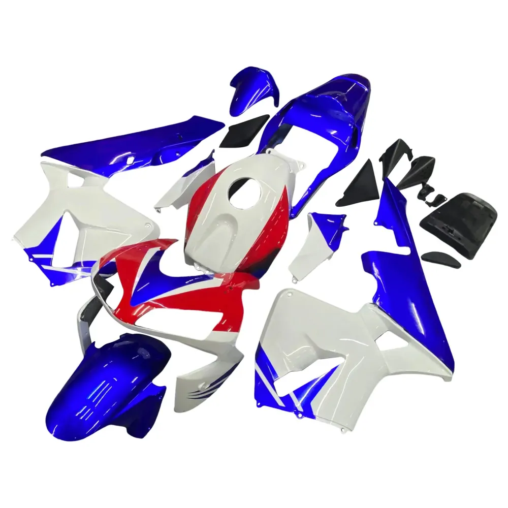 Fairings 2003-2004 Honda CBR600RR Red White Blue HRC Racing Generic