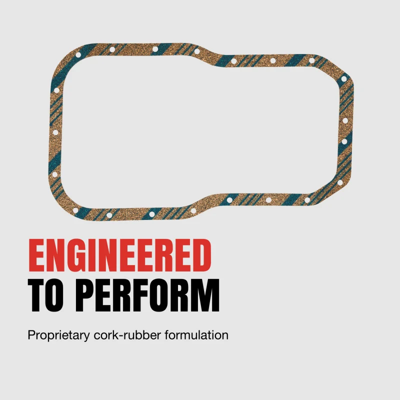 Fel-Pro 11-17 Ford F-150/18-25 Mustang Engine Oil Pan Gasket Set 16 Bolt Hole One Piece Gasket