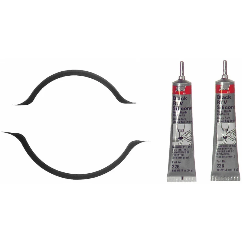 Fel-Pro 94-00 Mazda Miata/95-98 Protege Engine Oil Pan Gasket Set - RTV Silicone w/ Rubber End Seals
