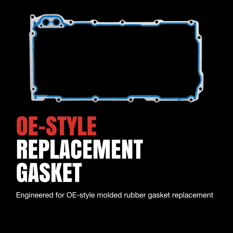 Fel-Pro 94-00 Mazda Miata/95-98 Protege Engine Oil Pan Gasket Set - RTV Silicone w/ Rubber End Seals