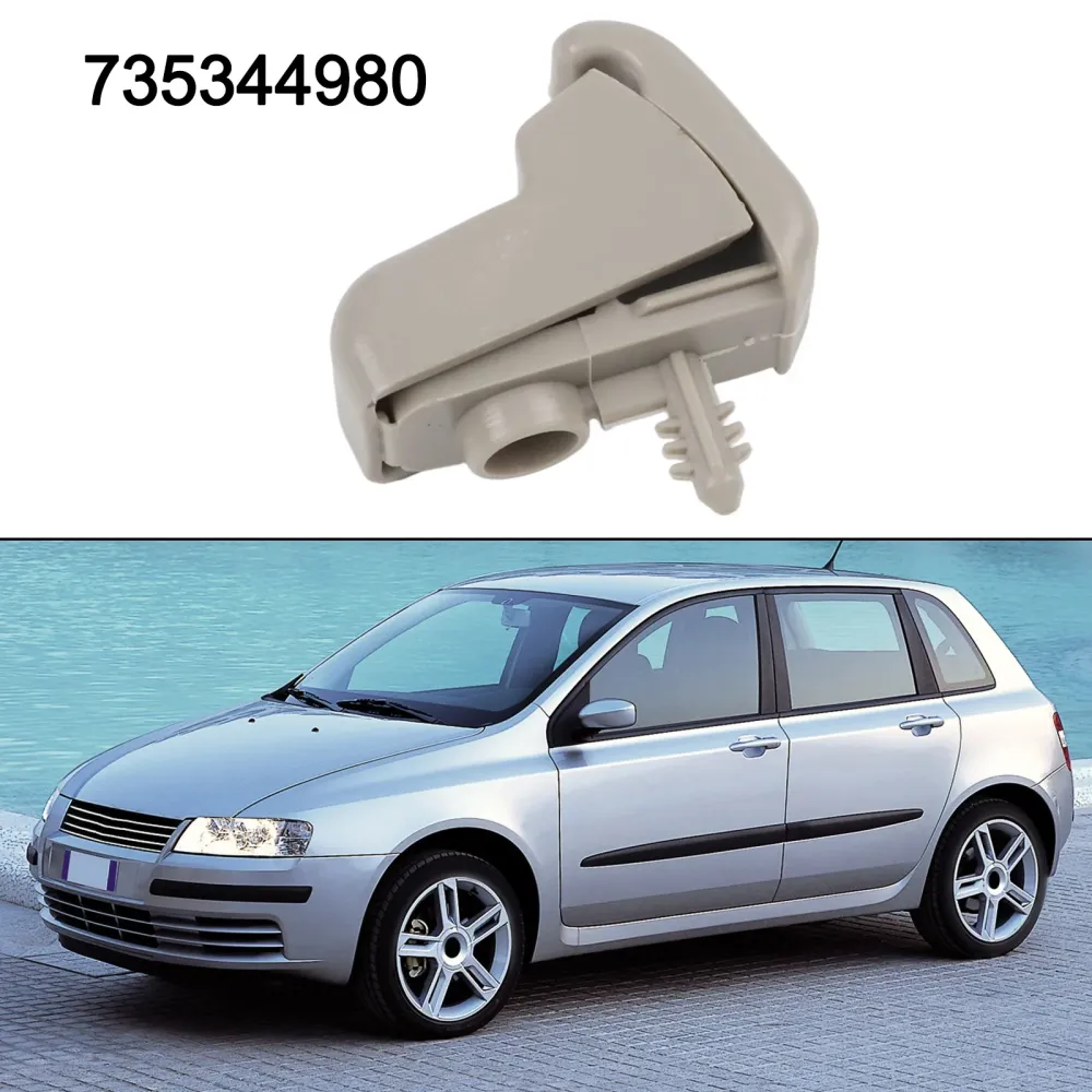 Fiat and Alfa Romeo Sun Visor Bracket, Gray ABS Holder