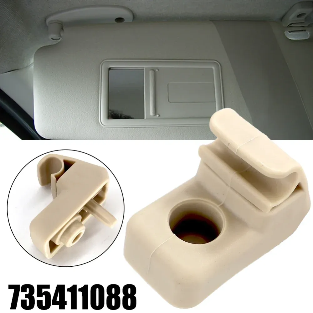 Fiat Grande Punto Sun Visor Holder Clip Bracket, ABS Interior Hanger Mount