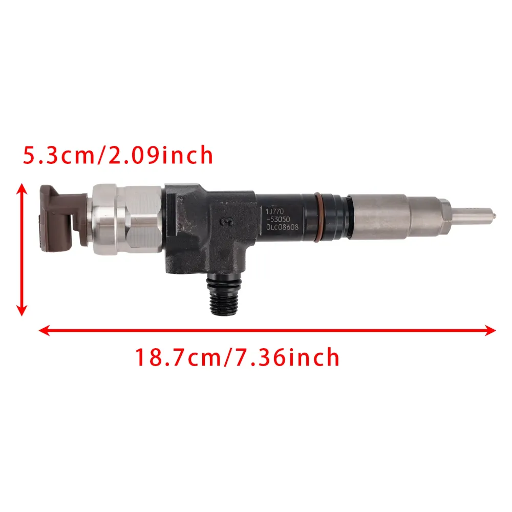 Fit Caterpillar CAT Compact Wheel Loader 906M 907M 908M 1Pcs Fuel Injector C3.3B Engine 6082959