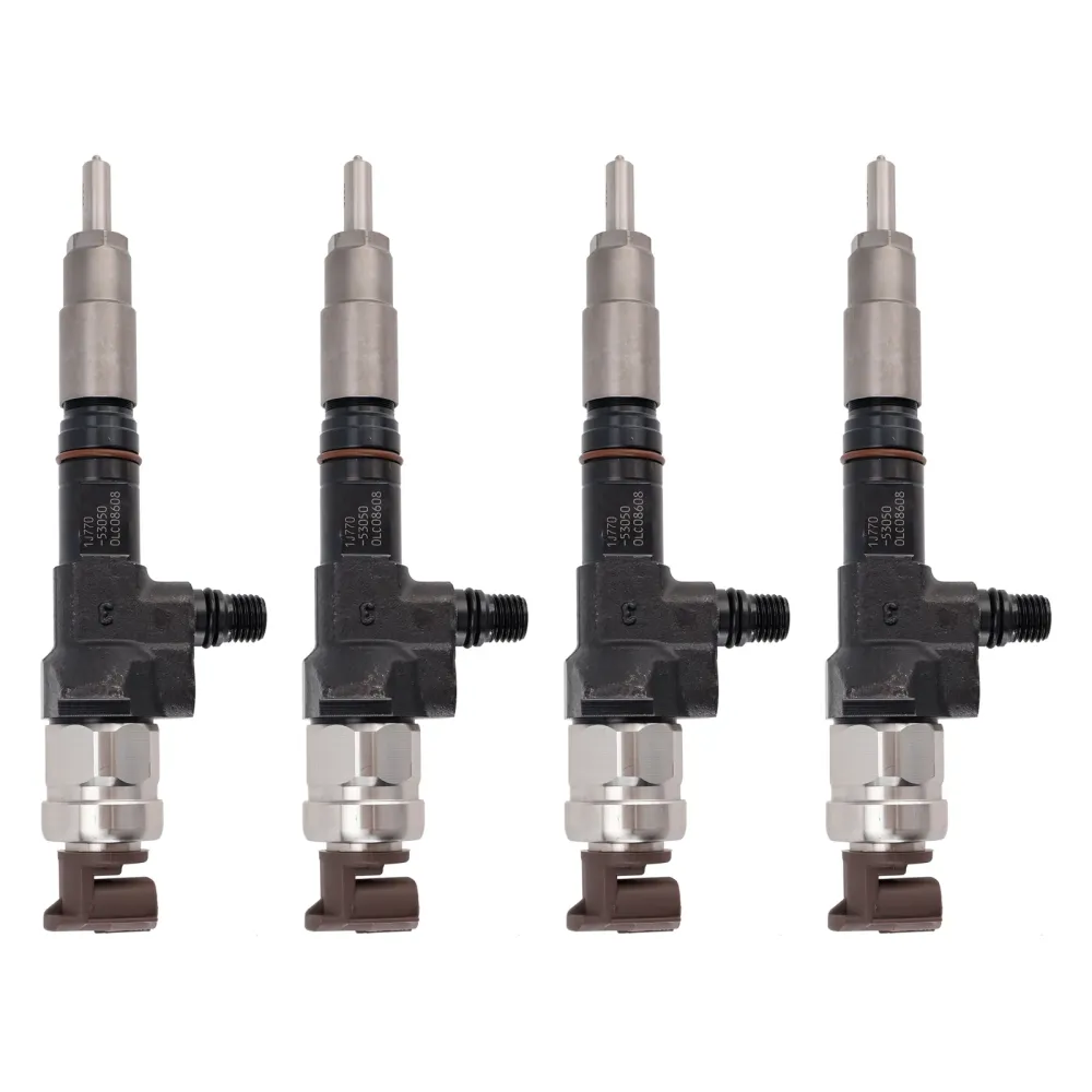 Fit Caterpillar CAT Skid Steer Loader 236D 236D3 242D 4PCS Fuel Injector C3.3B Engine 6082959