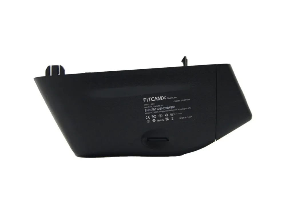 FITCAMX Integrert 4K Dashcam (foran)