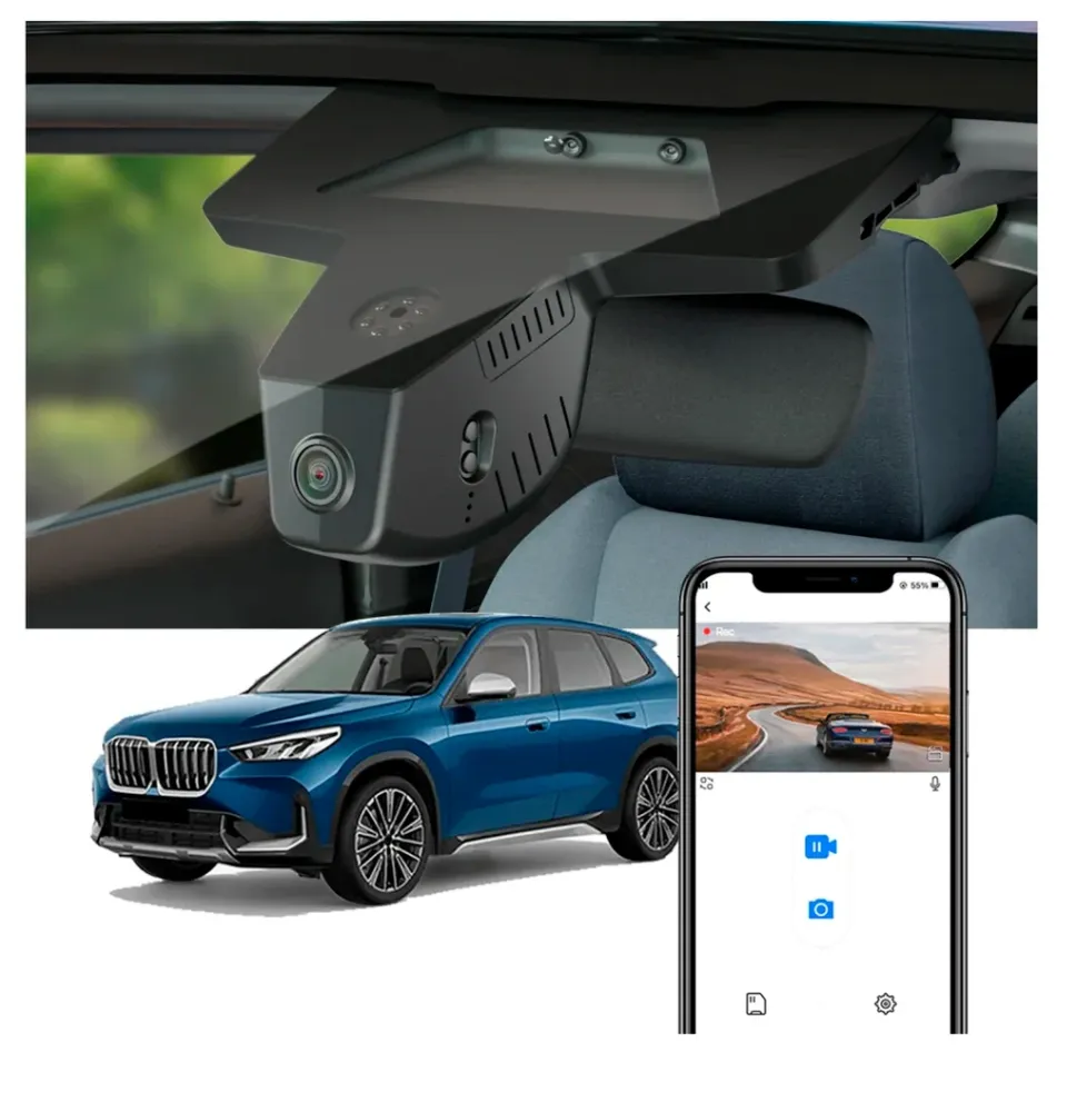 FITCAMX Integrert 4K Dashcam (foran)