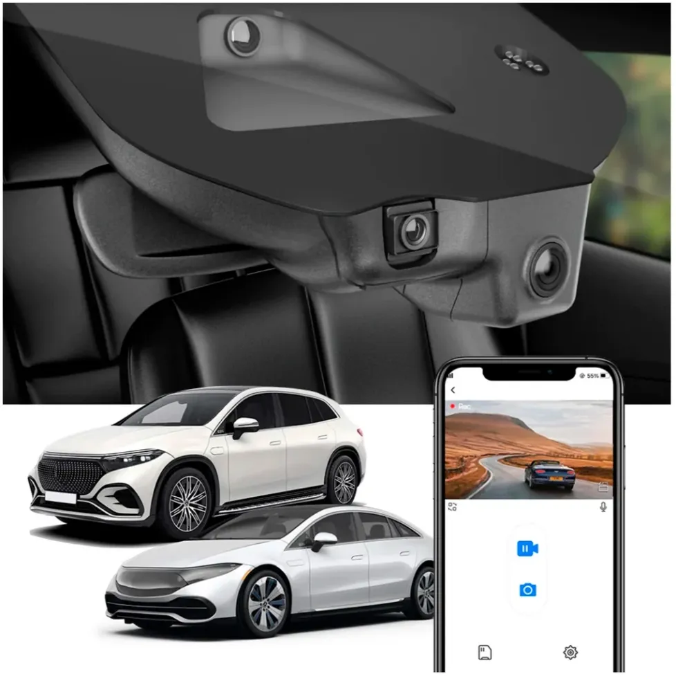 FITCAMX Integrert 4K Dashcam (foran)