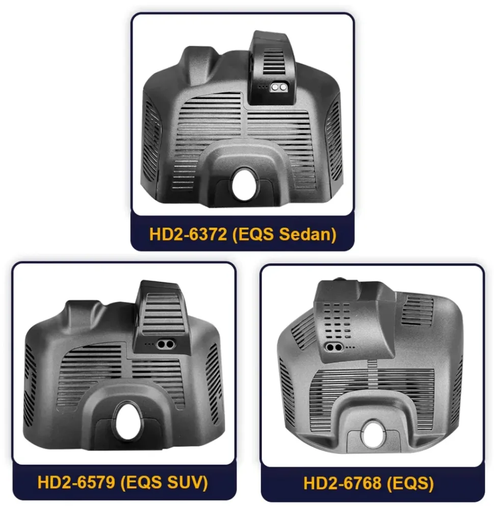 FITCAMX Integrert 4K Dashcam (foran)